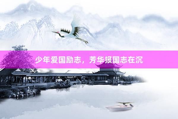 少年爱国励志，芳华报国志在沉
